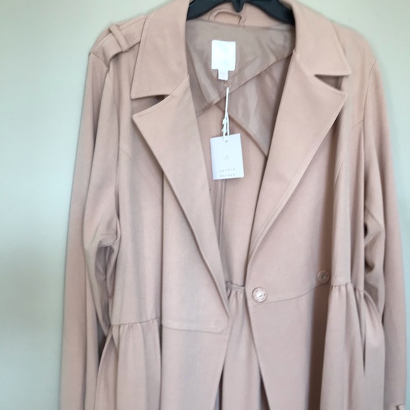 Lauren Conrad trench coat - Picture 5 of 6